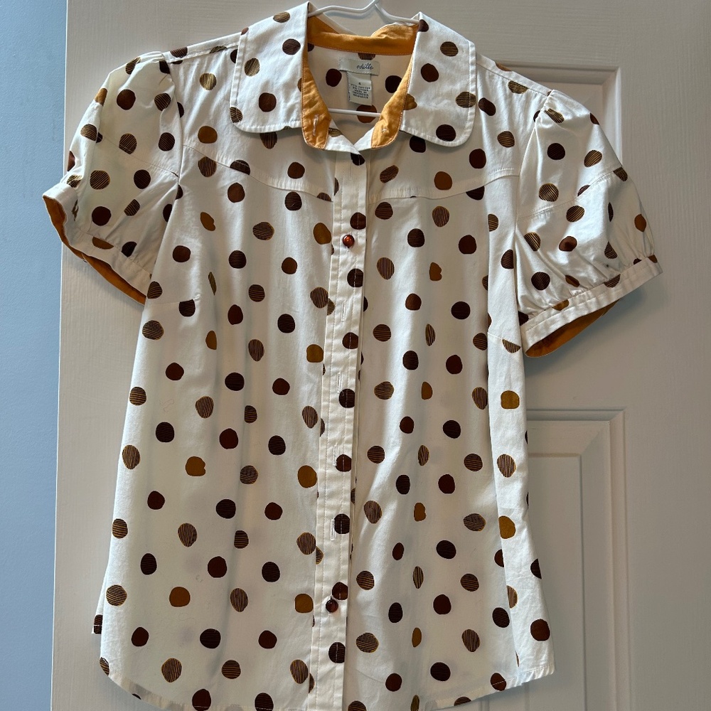 Odille Polka Dot Blouse